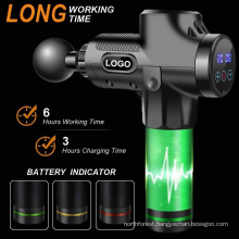 Waketm Home Gym Equipment Cheap Fitness Product Full Back Vibration Body Muscle Fascial Massager Massage Gun